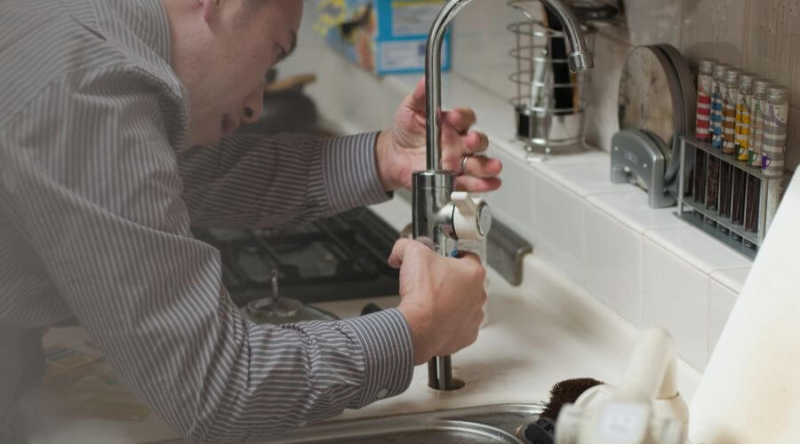 Professional sink repair in Levant, KS